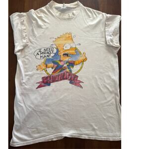 RARE Vtg 1991 Grateful Dead Bart Simpson Miracle Lot Tee XL - Orig Owner